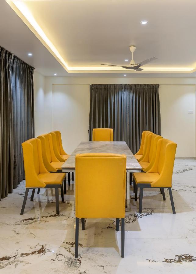 Saffronstays Palm Paradise, Kalyan Khadavli - Swimming Pool With Water Slides, Gazebo And Indoor Games Padghe Экстерьер фото